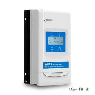 EPEVER DuoRacer DR3106N-DDS — MPPT-контроллер заряда 30 А, 12 В, две батареи, изображение 2