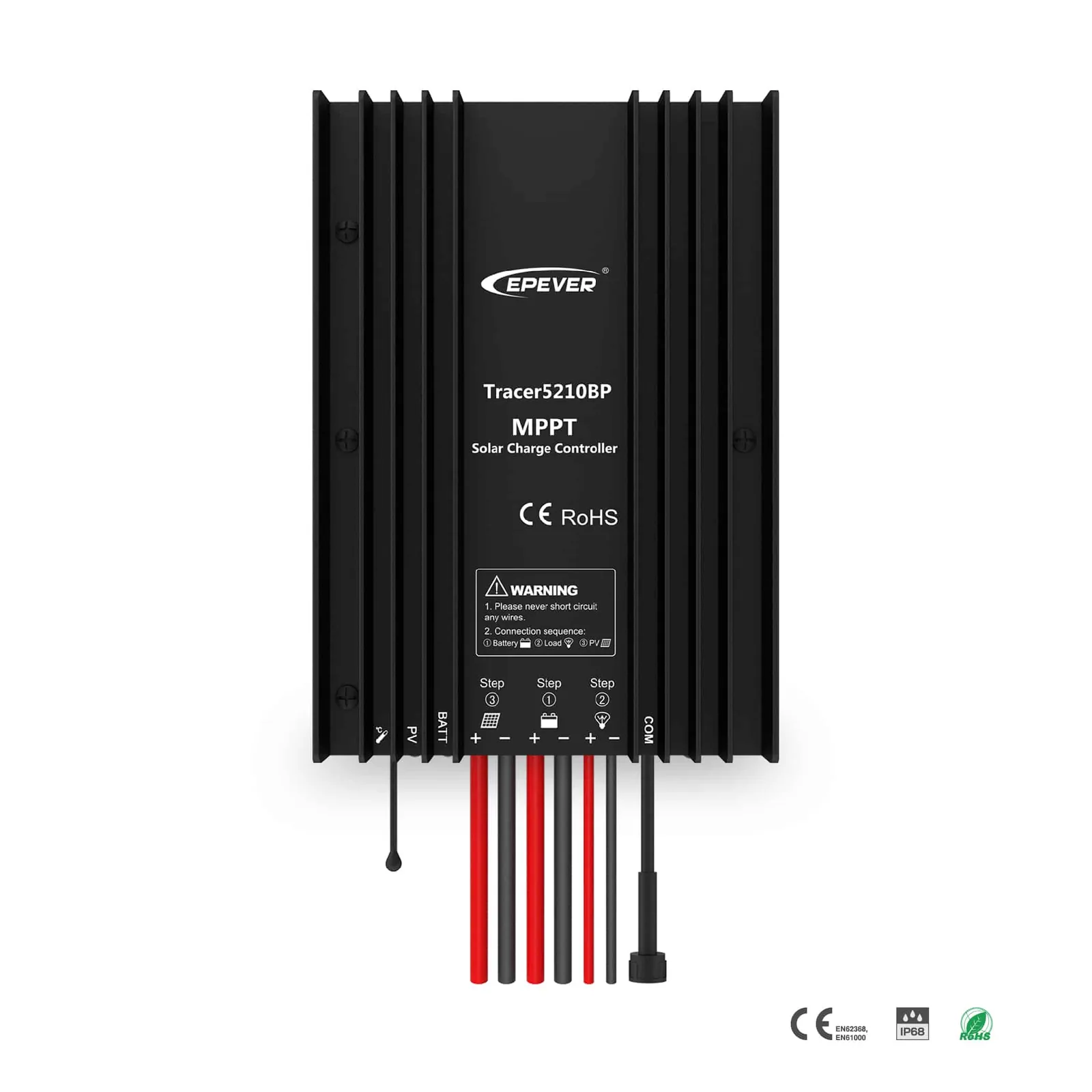 EPEVER Tracer 5206BP — MPPT-контроллер заряда 20 А, 12/24 В, IP68, изображение 1