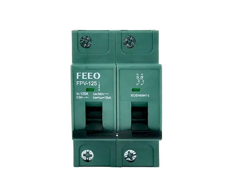 FEEO FPV-125 2P 550 В — автомат постоянного тока 80–125 А, изображение 1