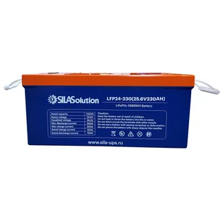 SILAsolution LFP24-230 — аккумулятор LiFePO4 24 В 230 А·ч, изображение 1