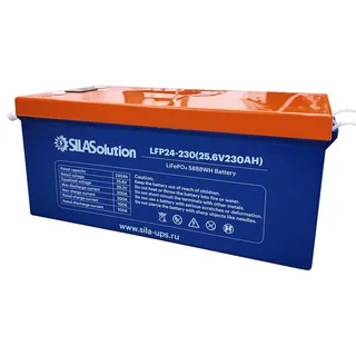SILAsolution LFP24-230 — аккумулятор LiFePO4 24 В 230 А·ч, изображение 2